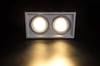 CT 5504 Cata 2X25 W Halospot Led Spot Günışığı Siyah KasaSıva Altı Led SpotlarCATACT-5504-12632