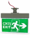 CT 9165 Çift Yönlü 1W Ledli Exıt Çıkış ArmatürüLedli Exıt ArmatürlerCATACT-9165-Y-31962
