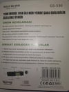 GS 530 GOLDSİLVER ŞARJLI EL FENERİ ZOMLUELEKTRONİKDiğerGS-530-16938