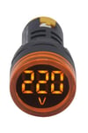 GWEST 22VS T Pano İçin Voltmetre TuruncuKarışık MalzemelerDiger22VS-T-25568