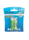 ORTEC Nımh AA-2700 Mah 1.2VKarışık MalzemelerDiger1531144-31071