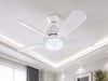 FİM Kristal 30W Ledli 5 Kanat Tavan Vantilatörü 1154 Kumandalı 3 Renk E27 DuyVantilatörlerDiğerFİM-1-31804