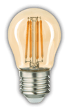 KENDAL KES603 Led Rustik Ampul 6W Amber Işık E27 DuyRustik Led AmpullerK2KES603A-31803