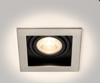 NOAS YL60 1362 Amazon Satin Spot Kasası GU10 DuyNOAS YL60 1362 Amazon Saten Siyah Kare Spot KasasıSıva Altı Led SpotlarNOASYL60-1362-29549