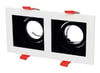 NOAS YL60 2361 Amazon Beyaz İkili Kare Spot Kasası GU10 DuyNOAS YL60 2361 Amazon Beyaz İkili Kare Spot Kasası GU10 Duy - Çimen ElektrikSıva Altı Led SpotlarNOASYL60-2361-31793