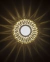 NOAS YL65 1717 Lodos Led Çerçeveli 4000K Kristal Cam Spot GU10 DuyDekoratif Cam SpotlarNOASYL65-1717-32037