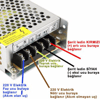 NOAS YL25 0360 Süper Slim 33A Led Trafosu 12V 360WŞerit Led TrafolarıNOASYL25-0360-28054