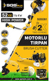 SGS 5361 Motorlu Tırpan 52cc 1.6KW Hıgh power SGS 5361 Motorlu Tırpan 52cc 1.6KW High Power - En Uygun FiyatHIRDAVATSGSSGS5361-25590