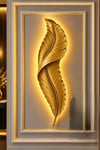 TÜY Gold Kasa Dekoratif Ledli Duvar Aplik 3 Işık ModluLed ApliklerNazariumTÜY-G-32072