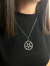  Pentagram Tasarım Zincir Kolye
