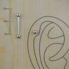 14mm Çelik Kıkırdak Piercing