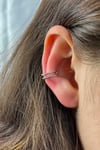 2'li Gri Renk Earcuff