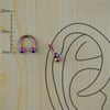 6mm Gökkuşağı Halka Piercing