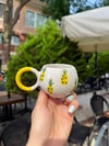 Ananas Kabartmalı Pinterest Baloncuk Kupa