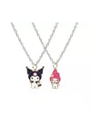 Anime Kawai Fantasy Magic Kuromi My Melody Best Friends Çiftli Kolye