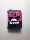 Anime Kuromi Pembe Siyah Kısa Cüzdan