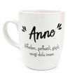 Anne Krem Oval Kupa