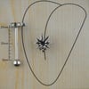 Beş Yaprak Maruhana Çelik Dil Piercing