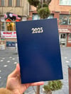 Büyük Boy 2025 Lacivert Ajanda