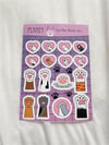 Cat Paw Sticker Set