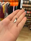 Çelik Bıçak Şeklinde Piercing Küpe 