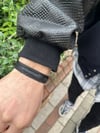 Deri Asansör Sistem Unisex Salaş Bileklik