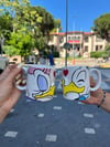 Donald Ve Daisy Duck 2 Li Öpüşen Çift Kupa