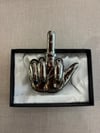 Fuck You Sesli Orta Parmak Tasarım Çakmak