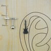 Gitar Çelik Kıkırdak Piercing