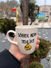Göbek Adım Tehlike Oval Kupa
