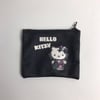 Gothic Hello Kitty Bozuk Para Cüzdanı