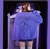 Harajuku Gothic Kuromi Peluş Fermuarlı Ceket