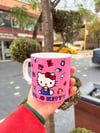Hello Kitty Baskılı Oval Kupa