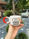 Her Başarılı Kadının Arkasında Kendisi Vardır Düğüm Kulplu Kupa