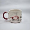 I Love You Kahve Baskılı Pinterest Kupa