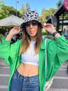İnek Desenli Bucket Hat Kova Şapka