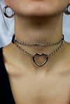 Kalpli Zincirli Choker Kolye