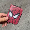 Kırmızı Spider-Man Face Kısa Cüzdan