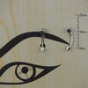 Küp ve Spayk Çelik Kaş Piercing