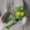 Kurbağa Kermit Peluş Yastık