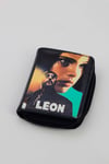 Leon Mathilda Siyah Kısa Cüzdan