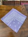 Lila Renk Detaylı Ünisex Bandana