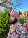 Mercan Yumuşak Dokulu Örme Bere