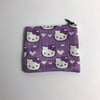 Mor Hello Kitty Bozuk Para Cüzdanı