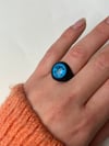 Naruto Deidara Siyah Ayarlanabilir Yüzük