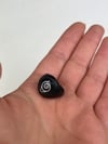 Naruto Köy Logosu Siyah Ayarlanabilir Yüzük