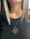 Pentagram Detaylı Kolye