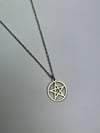 Pentagram Detaylı Kolye