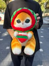 Sevimli Karpuzlu Peluş Kedi