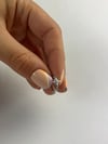 Sirius Yıldızı Detaylı Gri Renk Earcuff